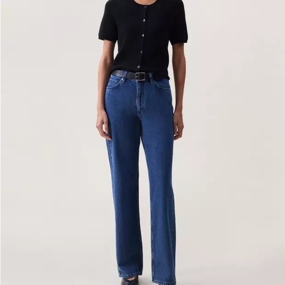 Rag & Bone Classic Indigo Straight Jeans